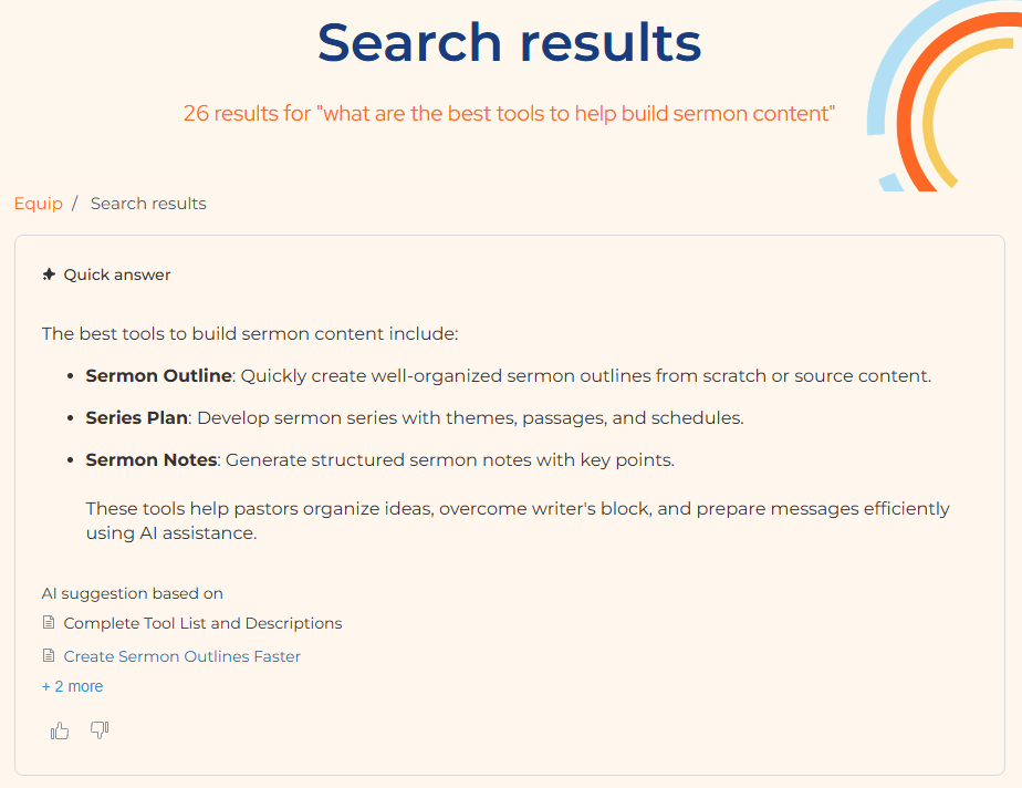 Equip AI Generated Search Results.png